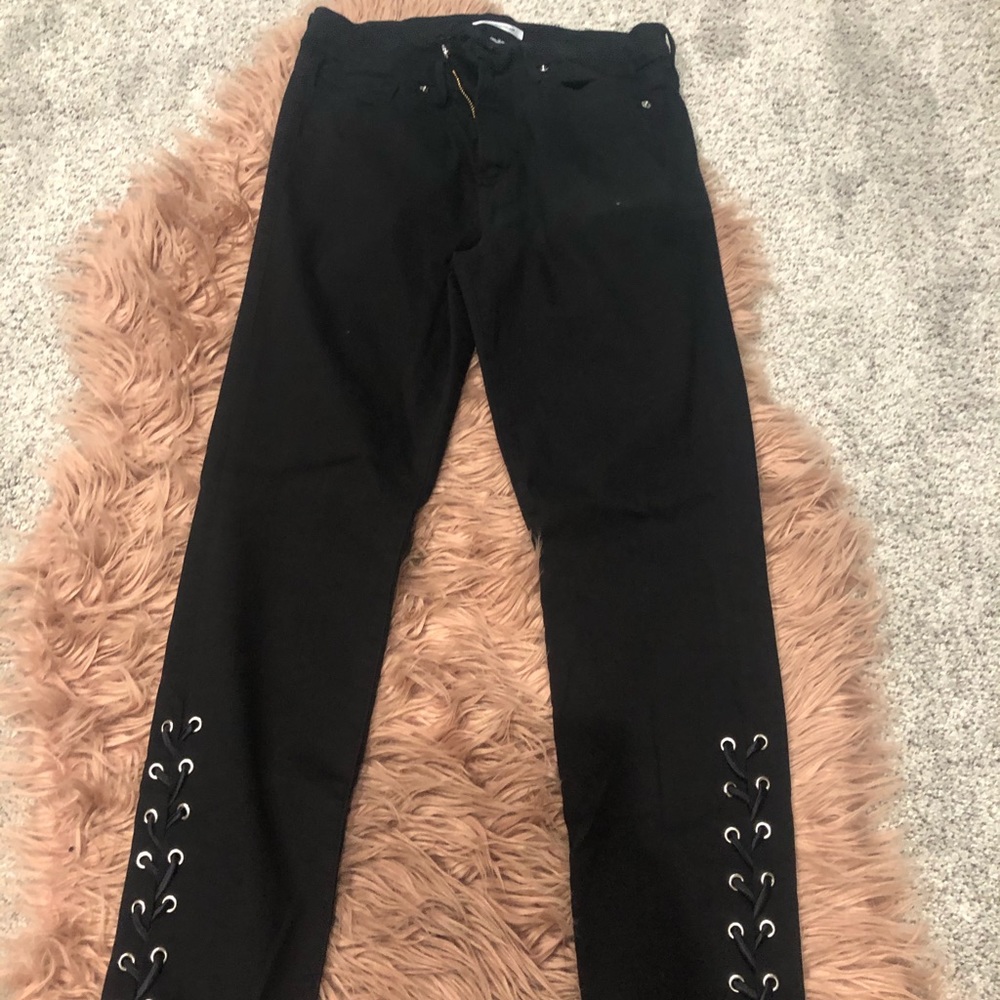 Good American Good Legs Black Jeans